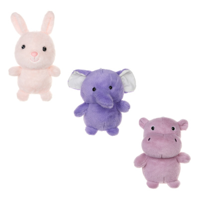 Игрушка мягкая "Зверюшки" 23 см, полиэстер, 3 вида ИГРОЛЕНД (6/6/60)