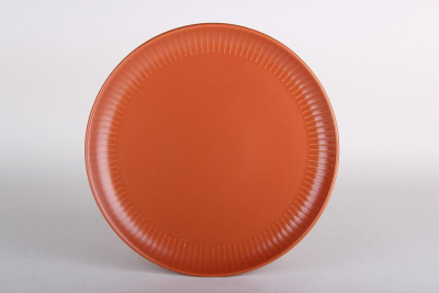 "Costa" Тарелка 27см обеденная (brick),керам (6/24)