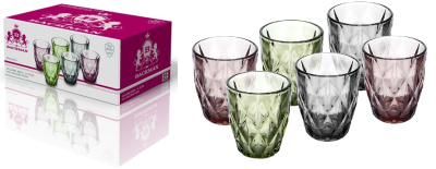 Набор стаканов 6 предметов - 270 мл стекло (4)