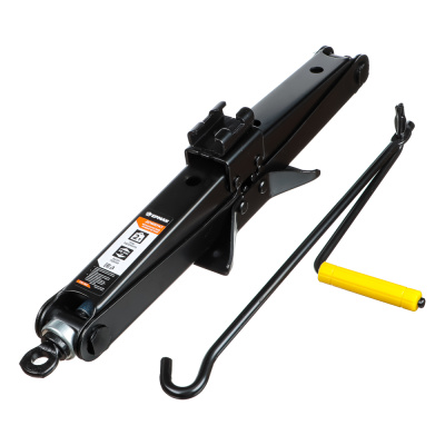 Домкрат механический ромбический 2 т, высота подъема 98-442мм ЕРМАК (1/6)