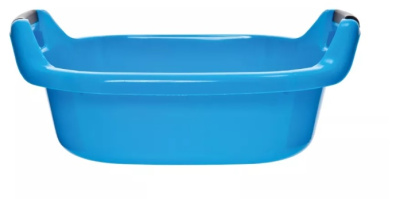 Таз овальный 20л с ручками пласт.(8)