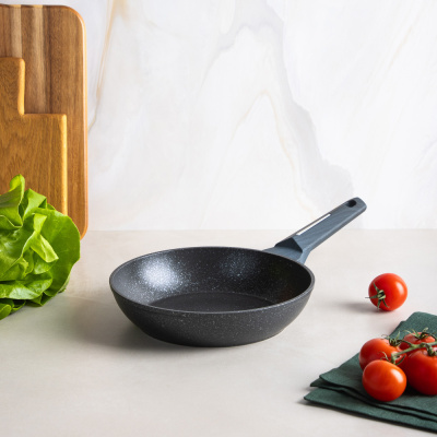 Сковорода литая d20см, АП мрамор, индукция SATOSHI Гардан (1/6)