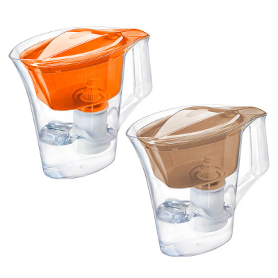 Фильтр-кувшин 2,5л "Гала" оранжевый, пластик БАРЬЕР (1/4/300)