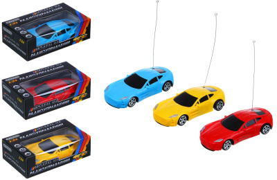 Машинка на РУ ,1:24 ,1-канальный пульт, PP, 5АА,18х10х5 см, 3цв ИГРОЛЕНД (1/72)