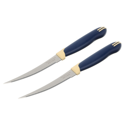 Нож для томатов 10см Tramontina Multicolor (блистер) цена за 2шт. (6/6/300)