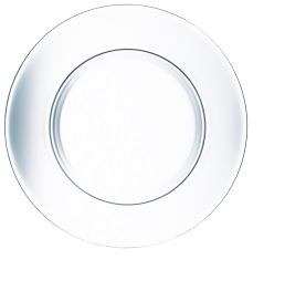 Тарелка десертная 19,6см "Симпатия"стекло (36/2268)