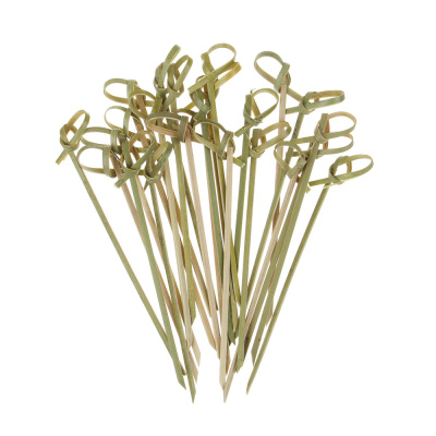 Набор шпажек бамбуковых, закрученных, 24 шт, 10,5 см FNtastic (12/480)