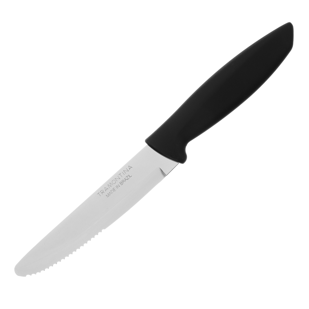 Нож для мяса 12.7см, черная ручка, 23421/105 Tramontina Plenus (1/12)
