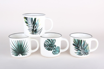 Кружка 320мл микс (фарф) (12/48)