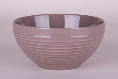 Салатник 15см, 800мл (Brown) фарфор (6/48)