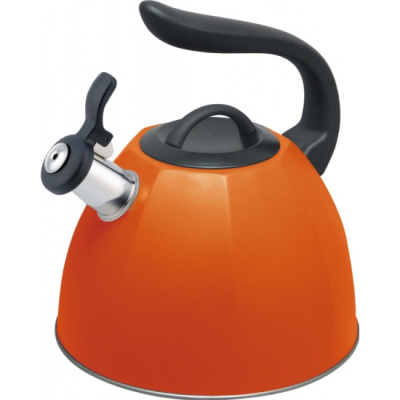 Чайник со свист.3,5 л(нжс) ручка нейлоновая черн., крышка-нжс с черной нейл. (12)