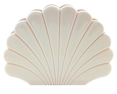 Салфетница "Ракушка" розовая (1/36)