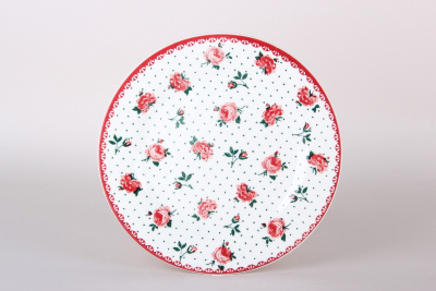 Тарелка 20см "Английский ситец" десертная (фарф.) (12/60)