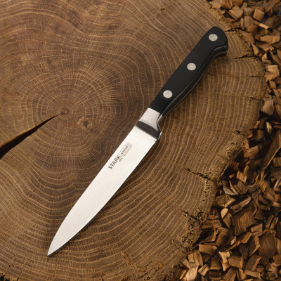 Нож кухонный универсальный 12,5см Satoshi Старк (кованый) (1/12)