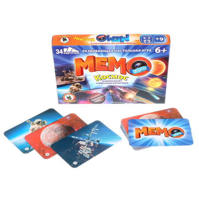 Фото-мемо "Космос", 34 карточки (1/30)