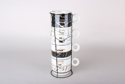 Набор кружек 5пр 200мл Future and Brave м/п фарф (1/24)