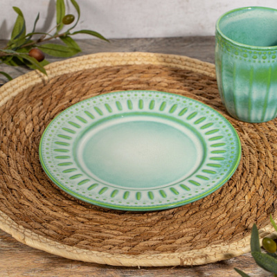 Тарелка обеденная 27см MADEIRA (фарф.) (6/24)