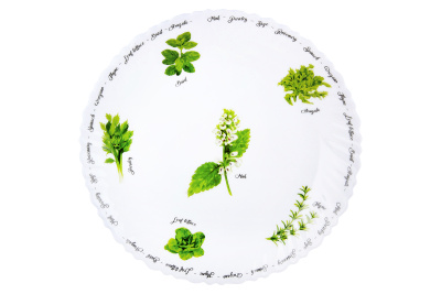 "Verdi" Тарелка 24см плоская стеклокерам.(6/36)