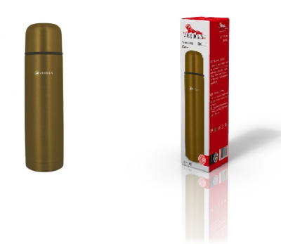 Термос ZEIDAN 500 мл,сталь., вакуумная технология, открытие пробки одним нажатием.(1/24)