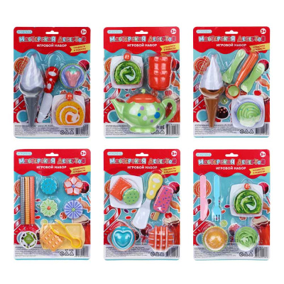 Набор игровой "Мастерская десертов", ABS, 18х7х26см, 4диз ИГРОЛЕНД (1/192)