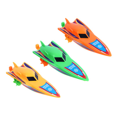 Катер заводной с мотором на воде, PP, 21х5х7см (1/200)