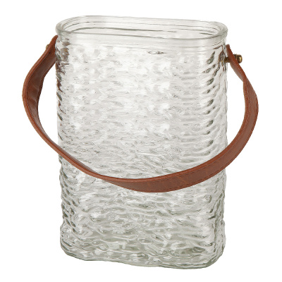 Ваза "Сумочка" 17,5см, v=1200мл. (стекло) (инд.коробка) (1/24)