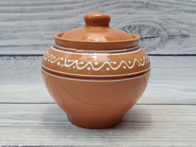 Горшочек "Русский" 0,85л 1сорт Псковская (12) 