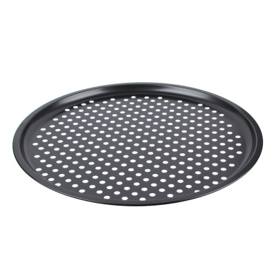 Форма для пиццы перфорированная 38,5x1см SL-1013 VETTA угл.сталь(1/24)