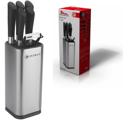 Набор ножей  ZEIDAN 7 предметов (нжс) п/у (8)