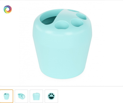 Подставка для зубных щёток "Фантазия" пласт (27)