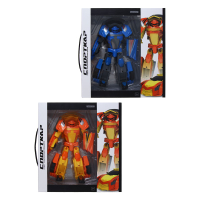 Робот трансформир. "Спорткар", ABS, 29,5х29,5х9,5, 2диз ИГРОЛЕНД (1/12)