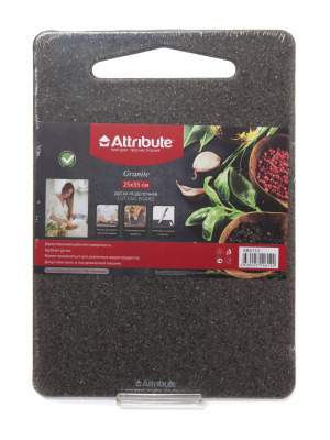 Доска разделочная GRANITE 35х25см (пласт.)(1/12)