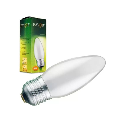 Лампа накаливания ДСМТ 230-60 Favor Е27 60Вт (1010/100)