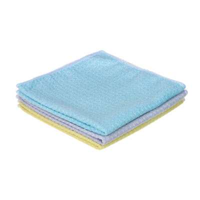 Салфетка из микрофибры 30*30см вафельная махровая VETTA (3цв) (1/12/432)