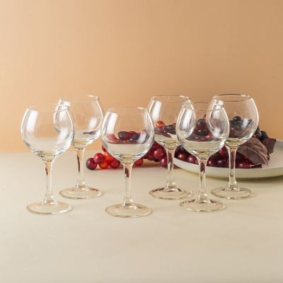 Набор бокалов 250мл 6пр Французский ресторанчик стекло (1/4)