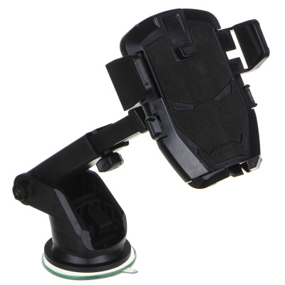 Держатель телефона на присоске, телескопический, раздвижной, 55-85мм, пластик (1/25)