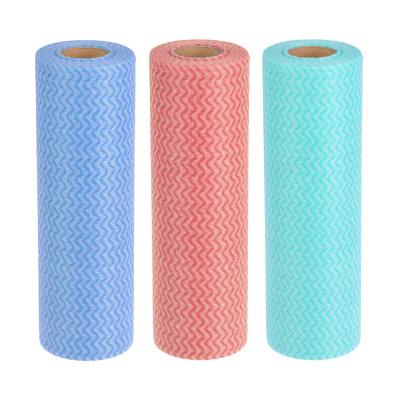 Набор салфеток 30шт 23*30см в рулоне вискоза VETTA (1/6/72)