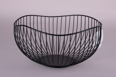 Ваза для фруктов 25.5х25.5х14см мет (1/25)