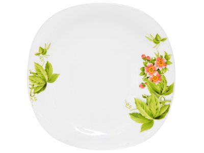 Тарелка 220мл мелкая "Марта" стекло(6/48)