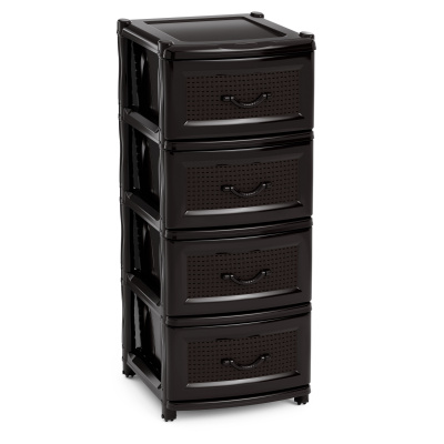 Комод "Эконом" 4-х секц. пласт.(1)