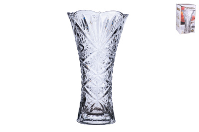 Ваза для цветов 13х23см стекло (1/12)