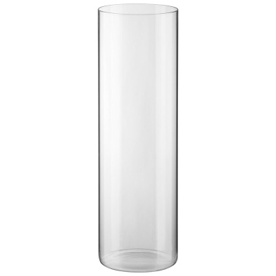 Ваза "Romantica" 9,5*9,5*30см 2000 мл. прозрачное стекло (1/24)