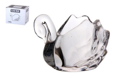 Ваза сервировочная 11.5х7х8см (стекло) (1/72)