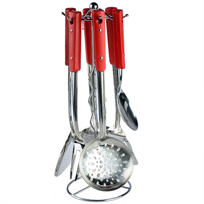 Набор кухонных принадлежностей 6шт на метал подставке 16554-7(1/24)