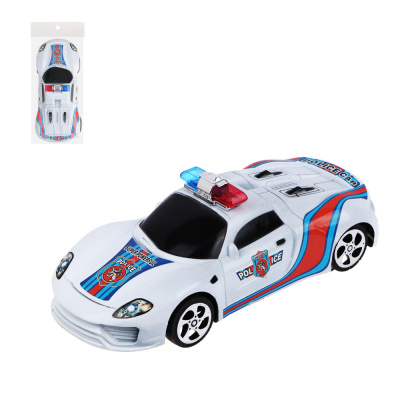 Машинка полицейская инерционная "Ночной патруль", PP, 24х10х8см,пласт, ИГРОЛЕНД (1/96)
