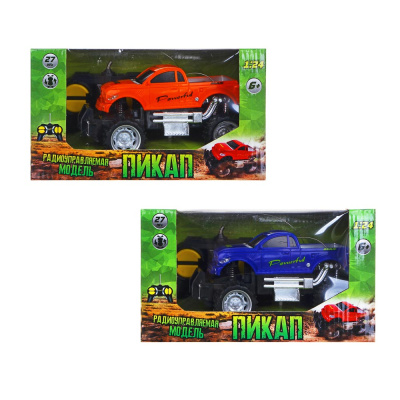 Машина на радиоуправлении в виде пикапа, 5АА, ABS, TPR, PP,PE, PS, 23х14х13см (1/30)