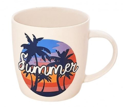 Кружка "Лето" 360 мл фарф.(12/48)