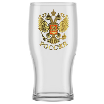 Набор бокалов для пива 2шт 500мл "Орёл" стекло (6)
