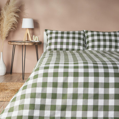 КПБ Евро "Эвкалипт" 4пр, бязь, 100% хлопок, зеленый PROVANCE  (1/8) 