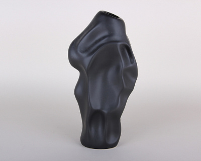 Ваза для цветов 15.5х7х30.5см микс 2 цвета (кер.) (1/12)